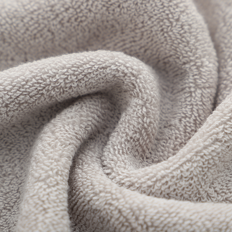 Dark Gray Soft Cotton Bath Towel - 70x140cm, Quick Dry, Super Absorbent โ image 3
