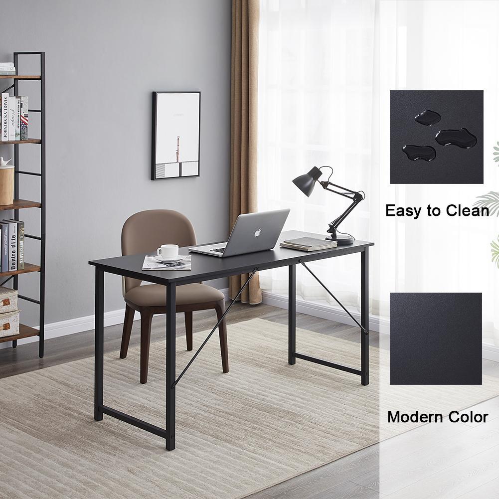 YES4HOMES Computer Desk, Sturdy Home Office Gaming Desk for Laptop, Modern Simple Style Writing Table, Multipurpose Workstation β image 5