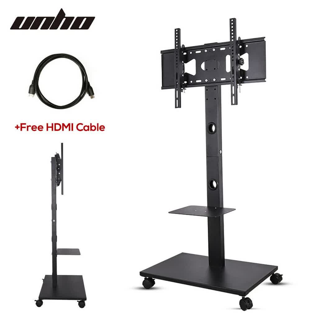 Home Theatre/ School Display Stand Mobile Tv Trolley Floor Stand Bracket 32-70" โ image 2