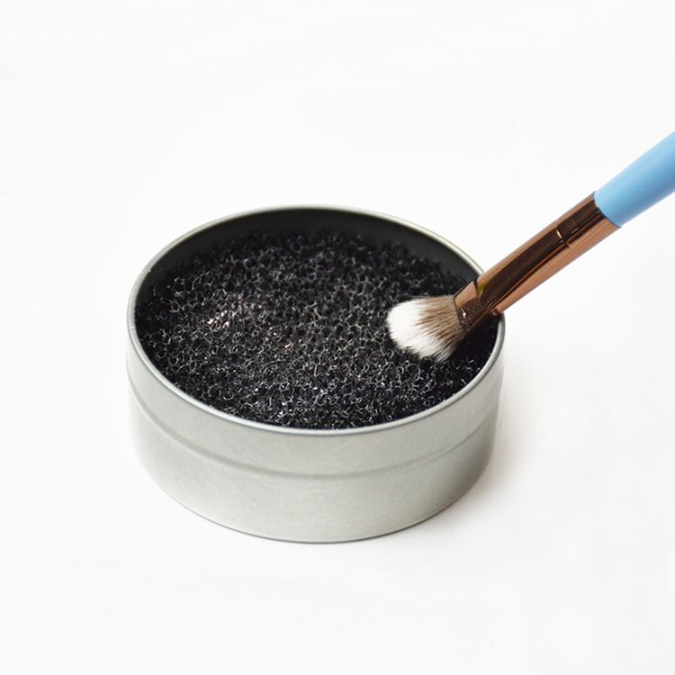 Makeup brush cleaning sponge makeup brush cleaner, color switching brush cleaning pad color removal sponge cleaning tool — image 2