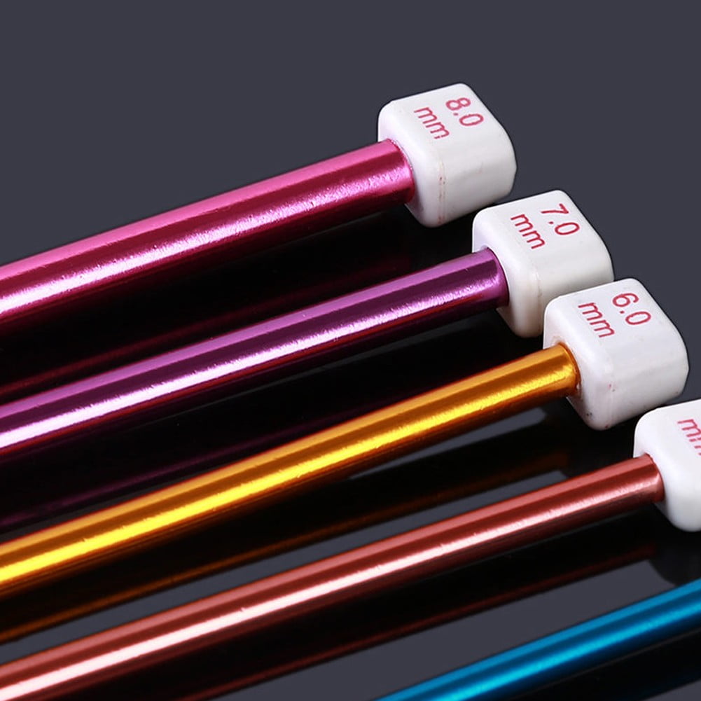 Ruibeauty 11Pcs Long Tunisian Afghan Crochet Hooks Aluminum Knitting Needles 10.6 — image 2