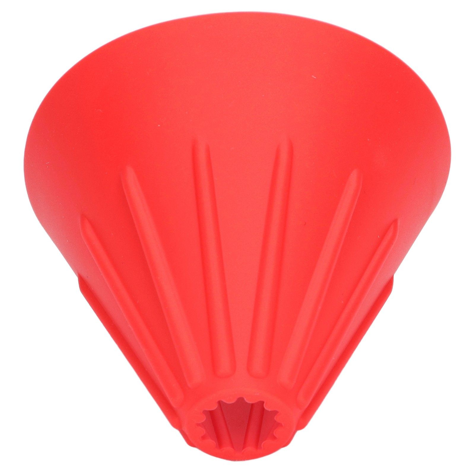 Silicone Coffee Dripper Portable Reusable Folding Coffee Filter for Travel Camping Office HomeRed โ image 2