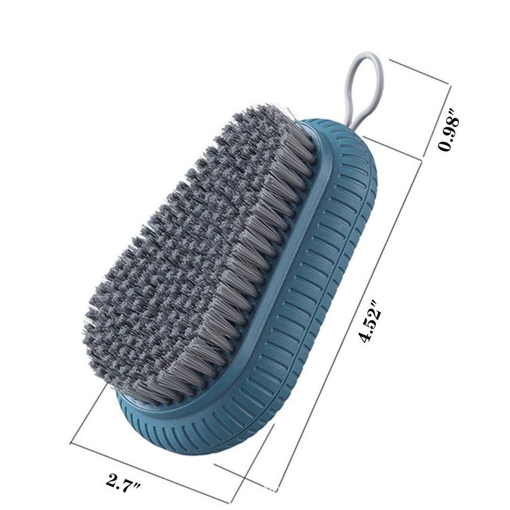 Scrub Brush, Quality Soft Laundry Clothes Shoes Scrubbing Brush, Easy to Grip Household Cleaning Brushes — image 5