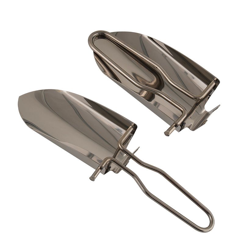 Outdoor tools: Multi functional stainless steel shovel, foldable and portable digging shovel, ice shovel, gardening shovel — image 5