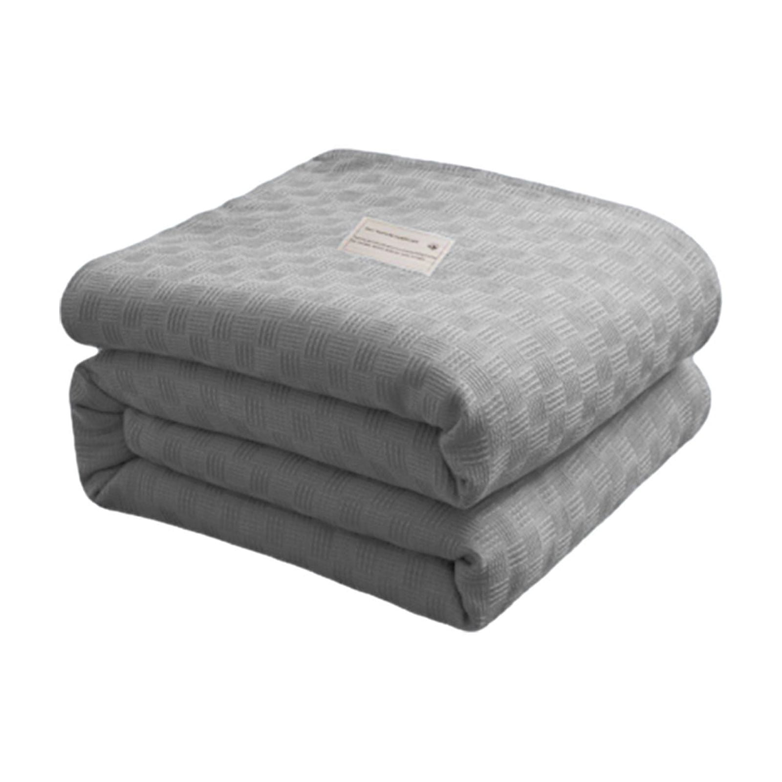 59 × 39" 100% Cottons Blanket, Soft and Breathable Bed Blanket, Multi-functional Bed Blanket for All Season, Machines Washable Bed Couch for Home Living Room — image 2