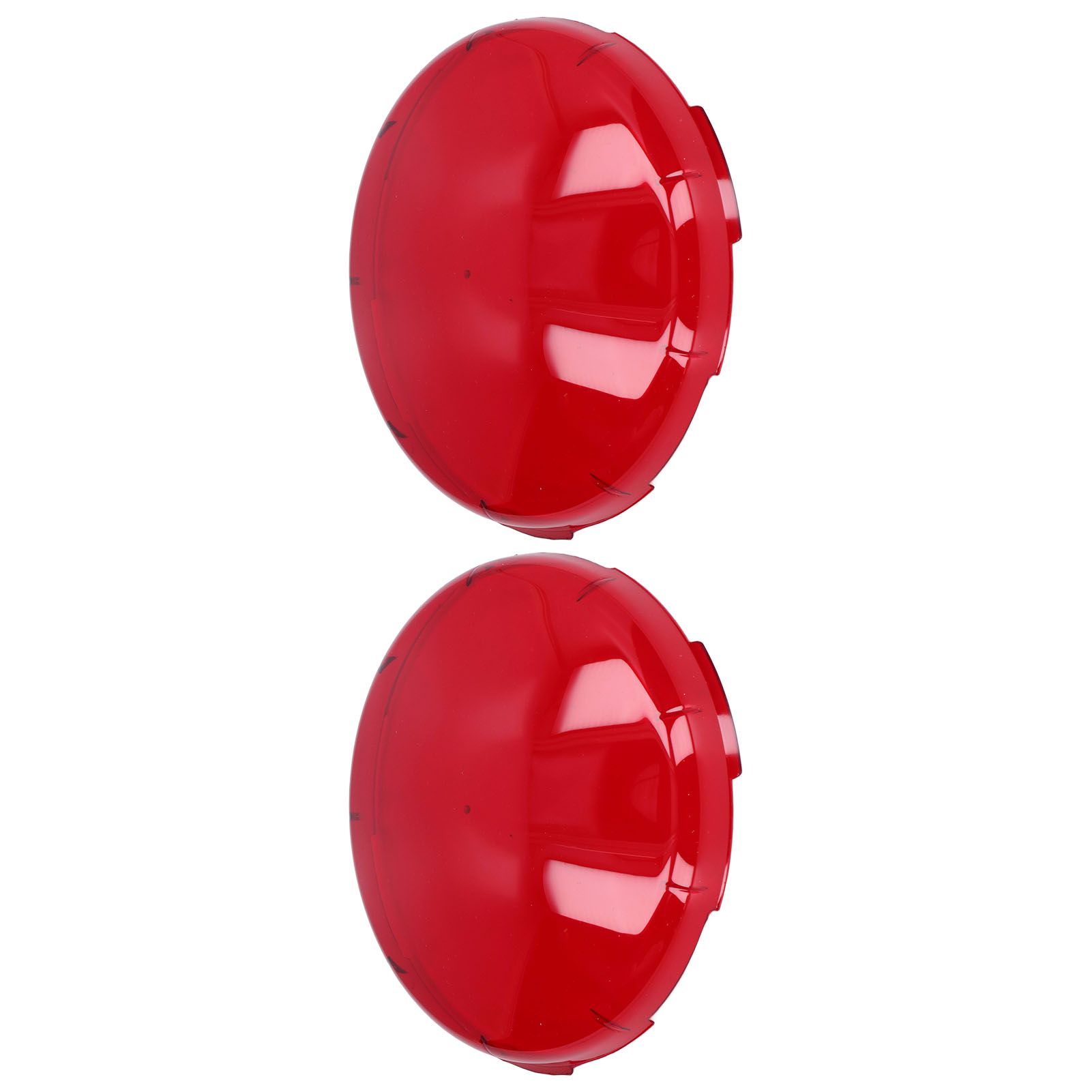 2Pcs Pool Lens Cover Plastic Red Transparent Underwater Light Lens Covers for Spa Lights 19cm โ image 4