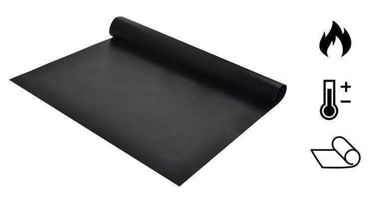 3pcs Non Stick Grill Mat Oven Baking Mat, 40x33cm, Black โ image 6