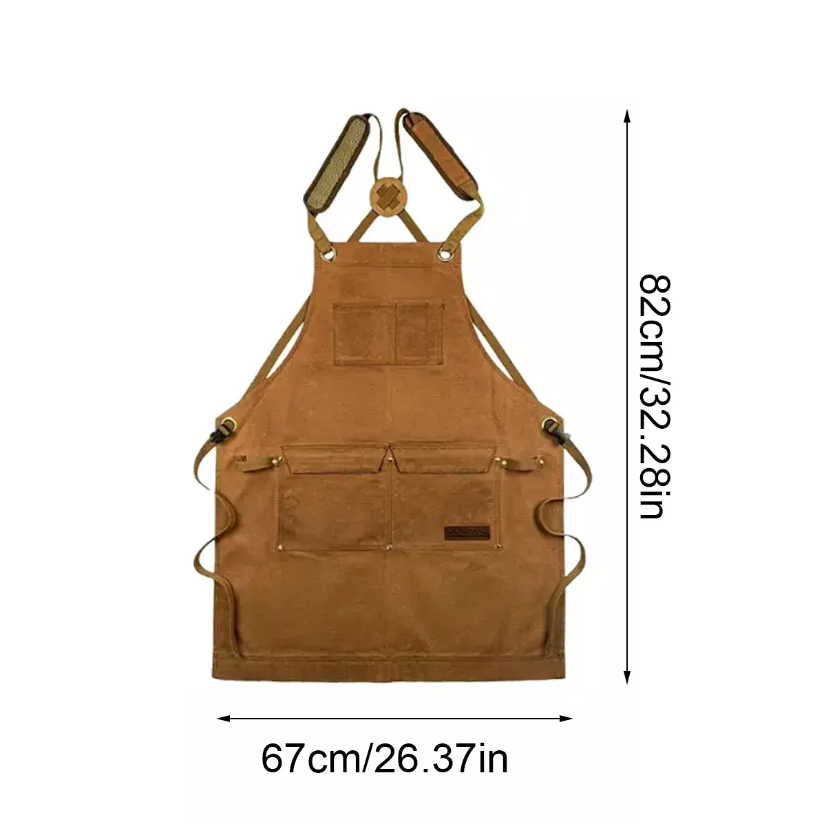 Multi-pocket Functional Apron for Tool Pockets for Workshop Garage Daily Work β image 3