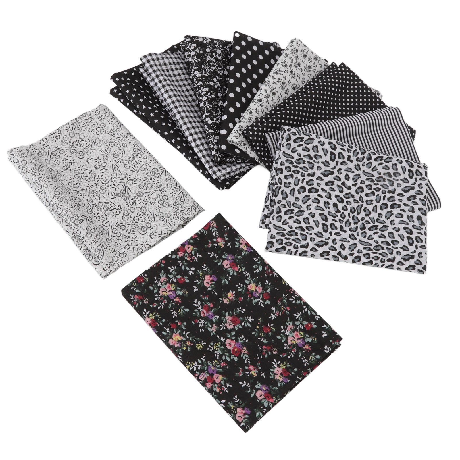 Craft Fabric Soft Prevent Pilling Printing Cuttable Cotton DIY Sewing Fabric Cloth for Quilting Scrapbooking 10 Colors โ image 3