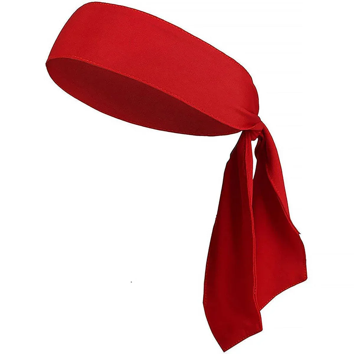 Red Sports Headband Quick Dry Sweat Absorbent Breathable Running Outdoor Fitness — image 2