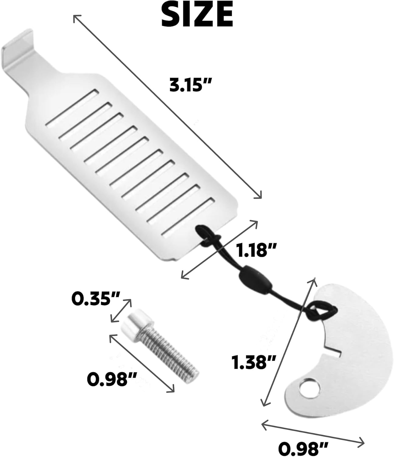 Doorstop - Portable door lock - Travel doorstop - Universal quick-install lock - Emergency lock - Child-safe doorstop - Anti-jam system - Theft security — image 3