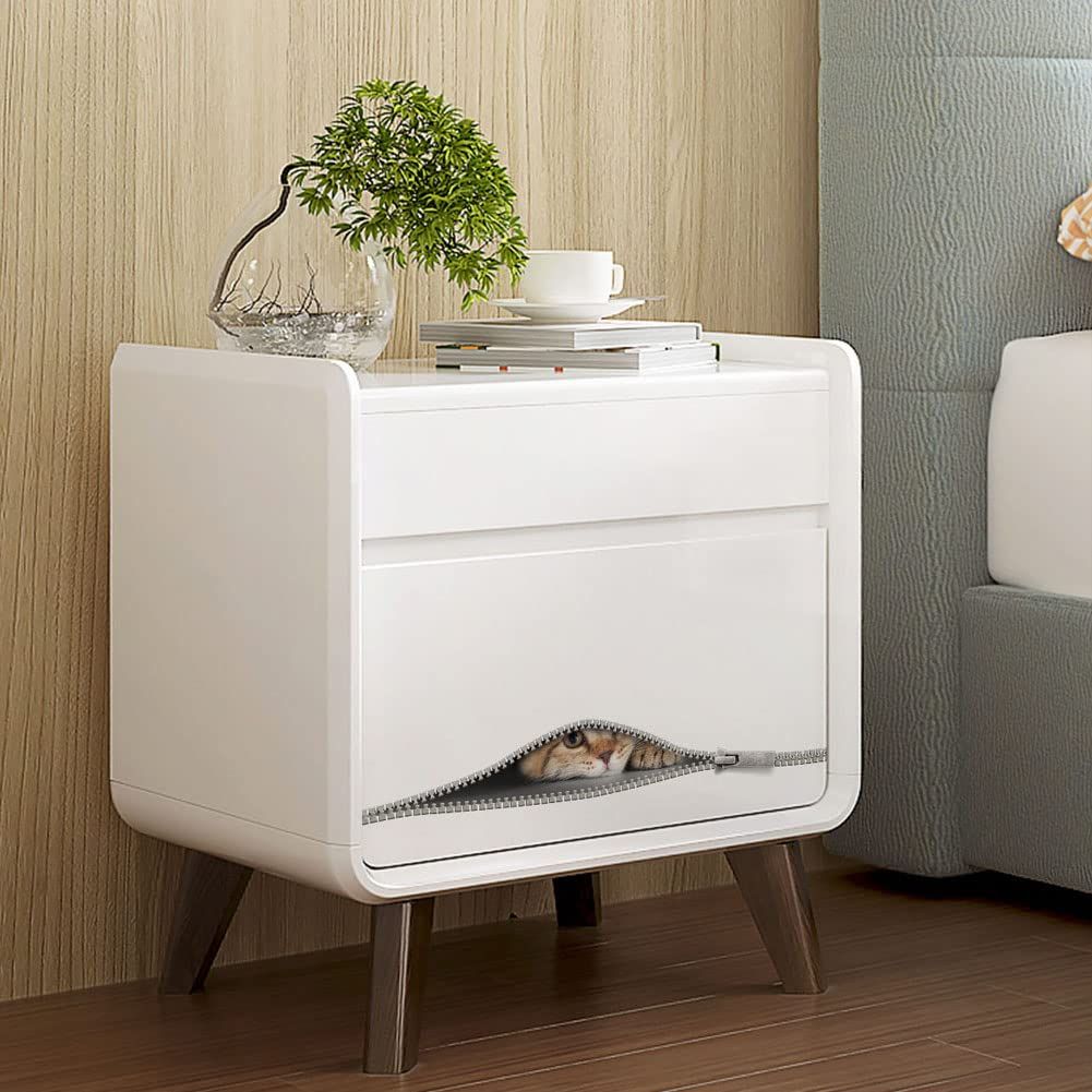 Cartoon Creative Cute Cat Toilet Wall Stickers Toilet Decorative Stickers Self-Adhesive Removable Wall Stickers Lovely Animals — image 4