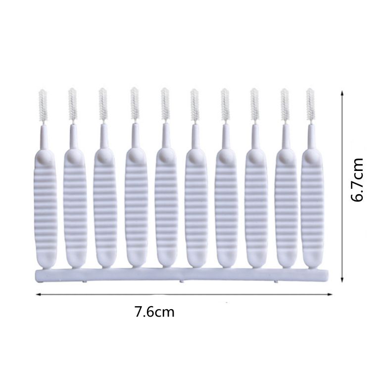 10pcs Shower Head Cleaning Brush Tool, New Gap Hole Anti-Clogging Cleaning Brush, Multifunctional Shower Head Cleaning — image 2