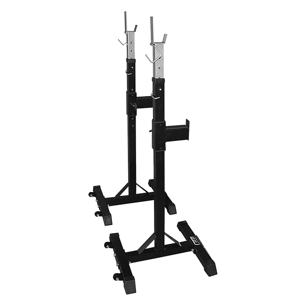 Squat Rack Stand Pair Bench Press Weight Lifting Barbell — image 4