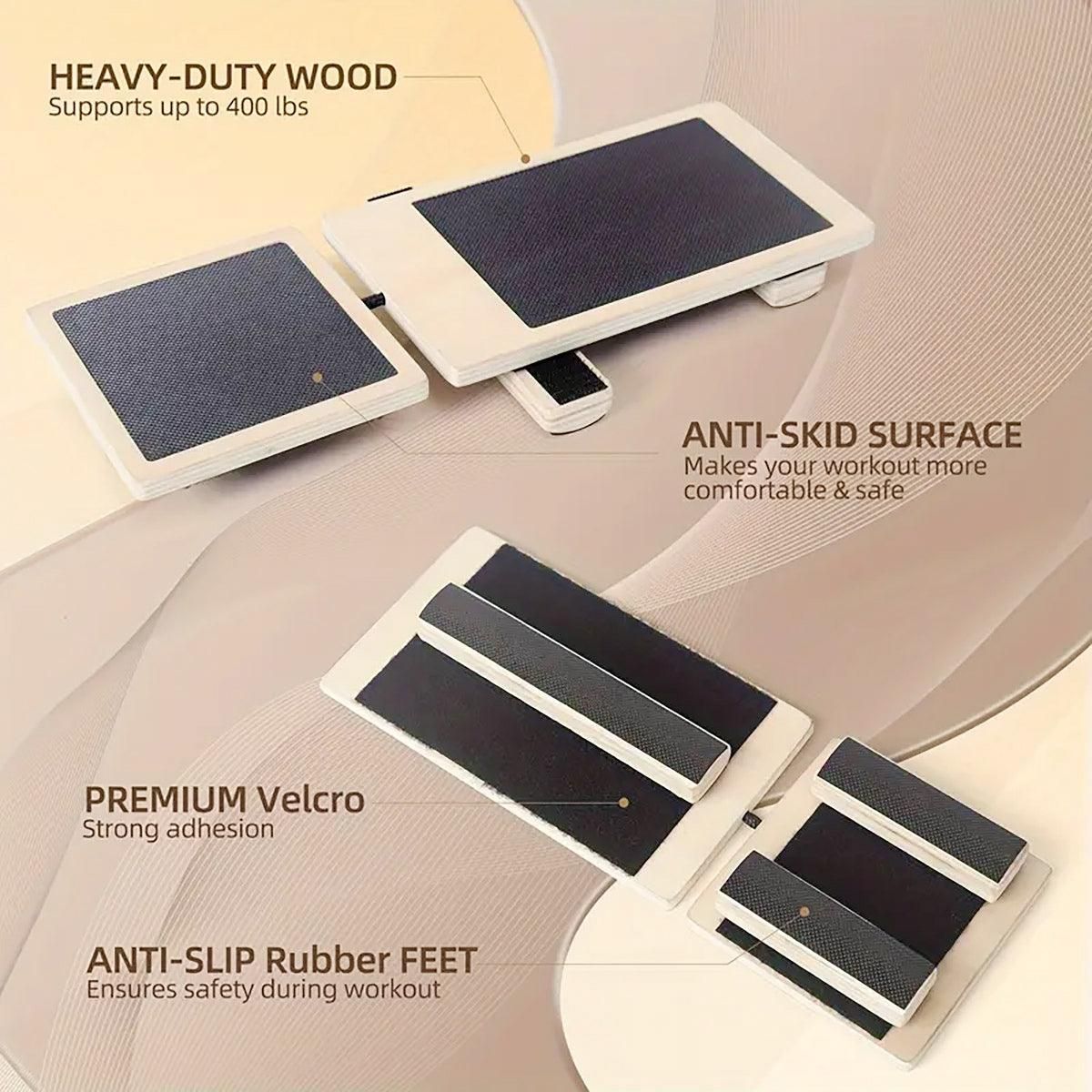 Wooden Yoga Foot Stretching Balance Board Training New Ballet Single Leg Balance โ image 5