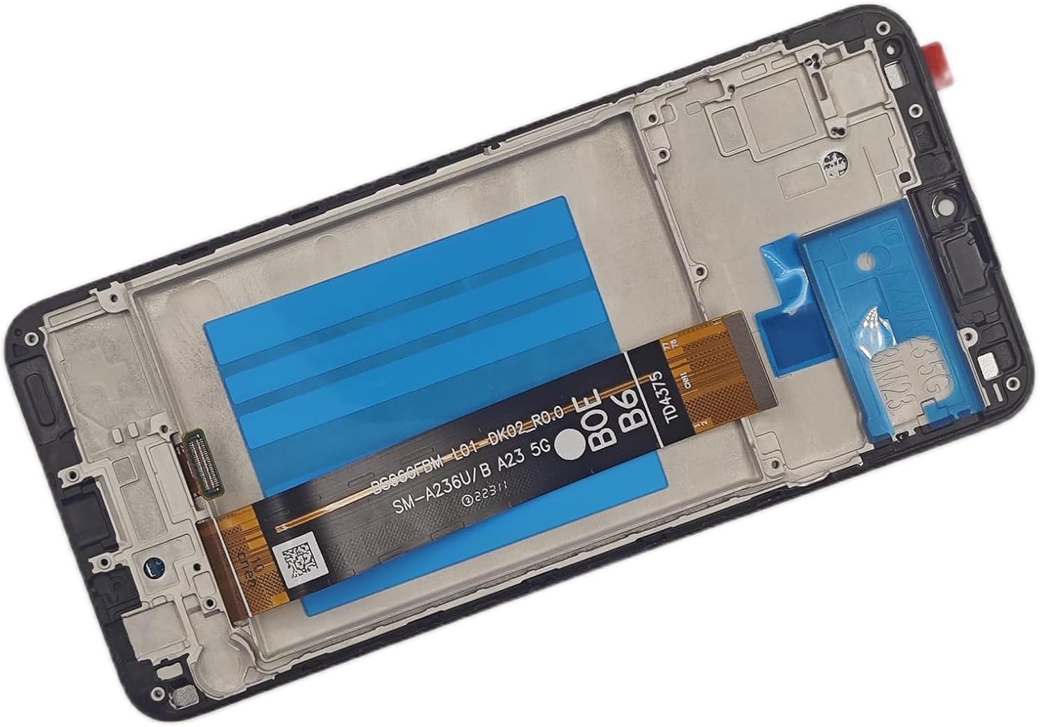 Samsung Galaxy A23 5G Screen Replacement with Frame, 6.6" 120Hz PLS TFT LCD Flat Touch Digitizer, Complete Disassembly Repair Tool Kit for SM-A236U SM-A236U1 โ image 4