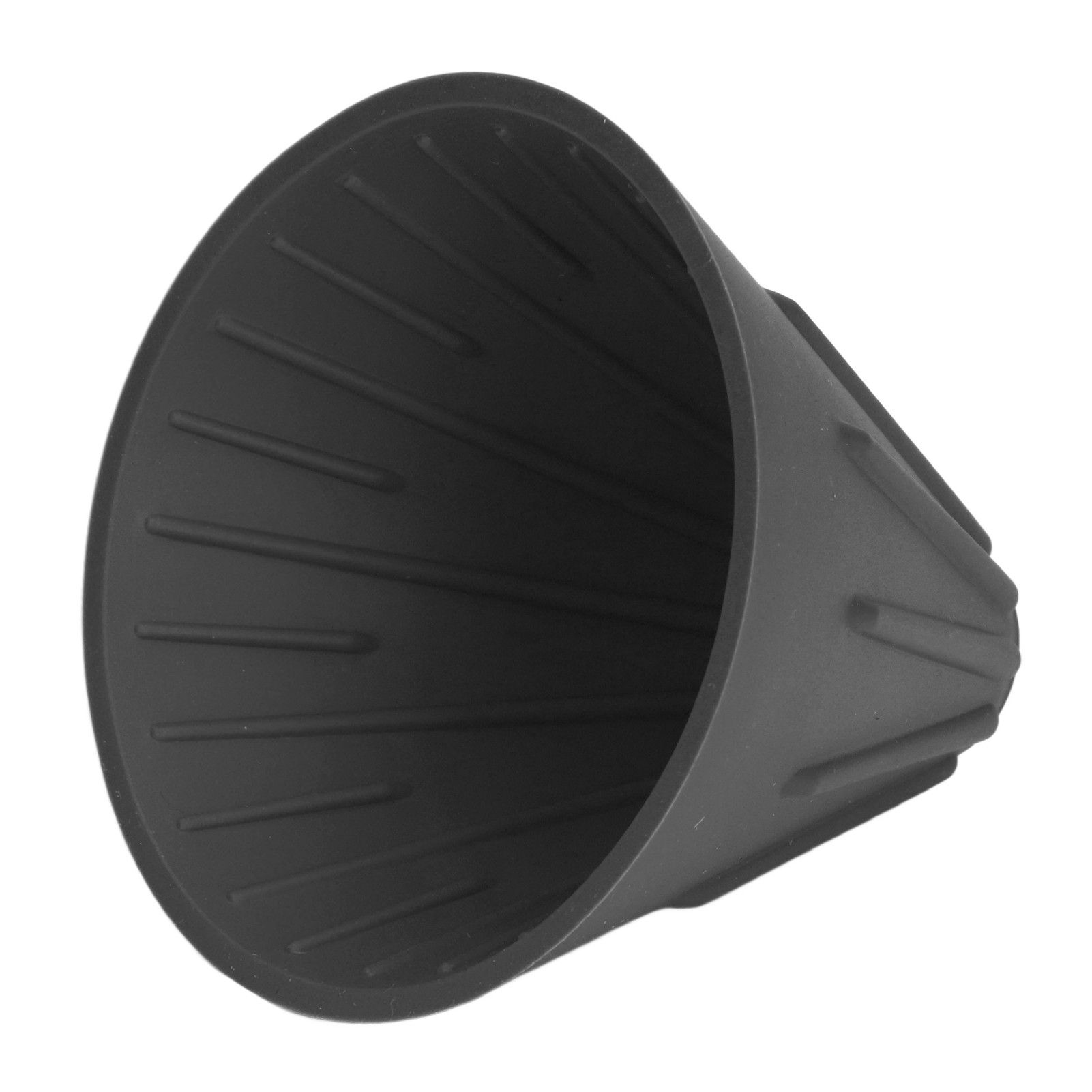 Silicone Coffee Dripper Portable Reusable Folding Coffee Filter for Travel Camping Office HomeBlack — image 6