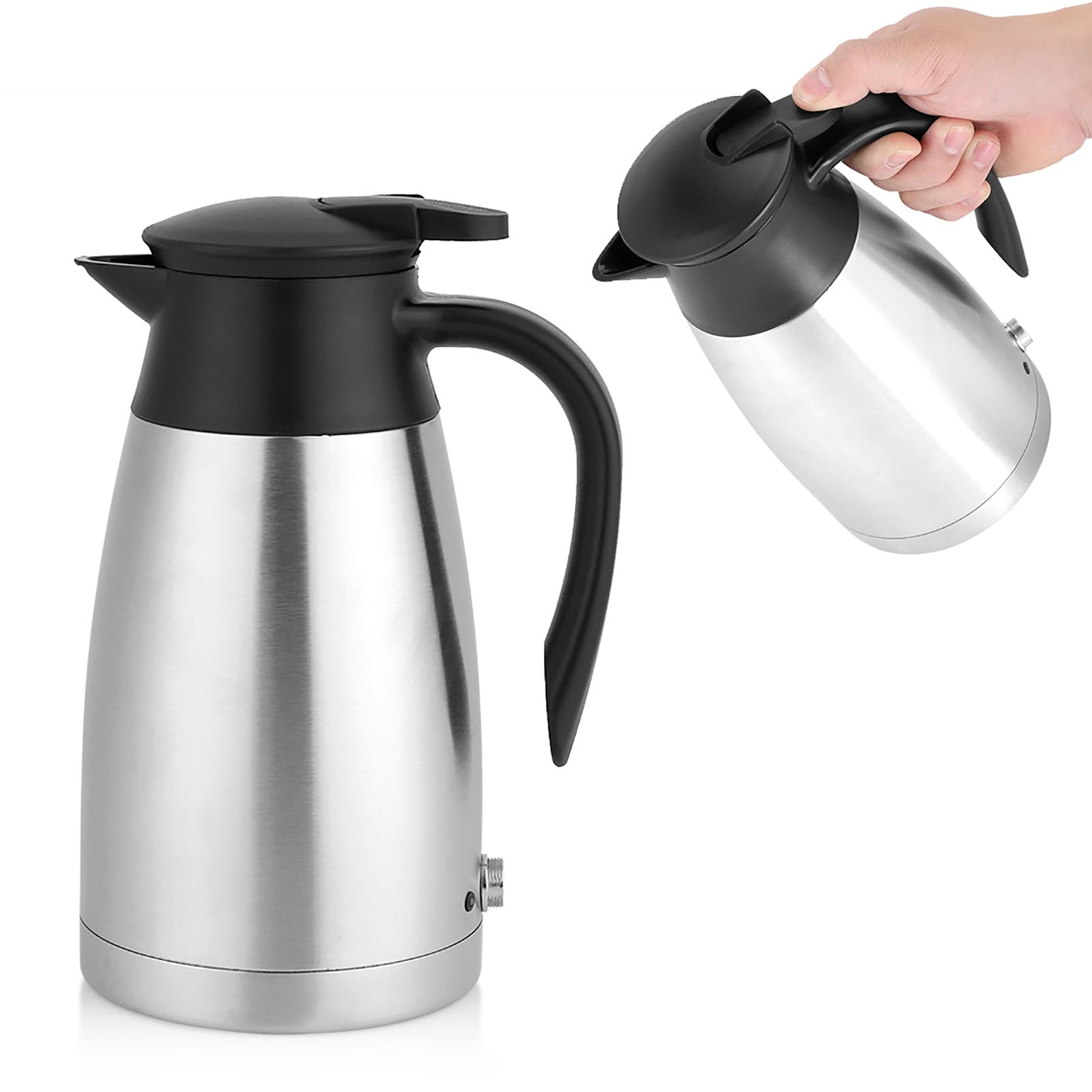 24V 1000ml Car Electric Kettle Auto Shut Off Water Heating Boiling Pot โ image 2