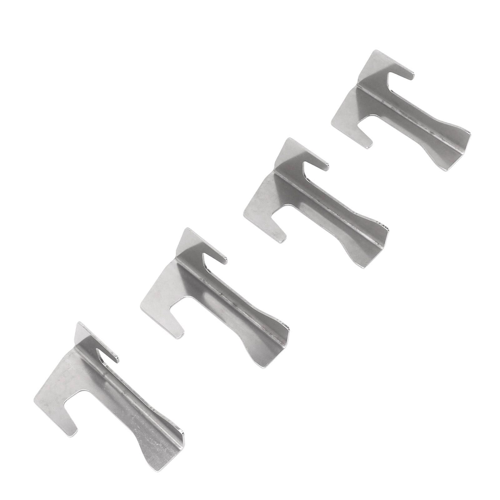 4 PCS Grill Heat Plate Spacers Easy To Install Rustproof Universal Stainless Steel Grill Flame Tamers Burner Covers — image 6
