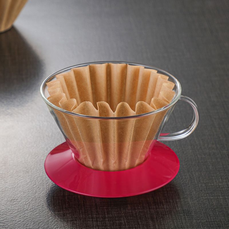 2pc White Disposable Cup Coffee filter paper drip type hand brewed coffee filter paper cake bowl cup โ image 4
