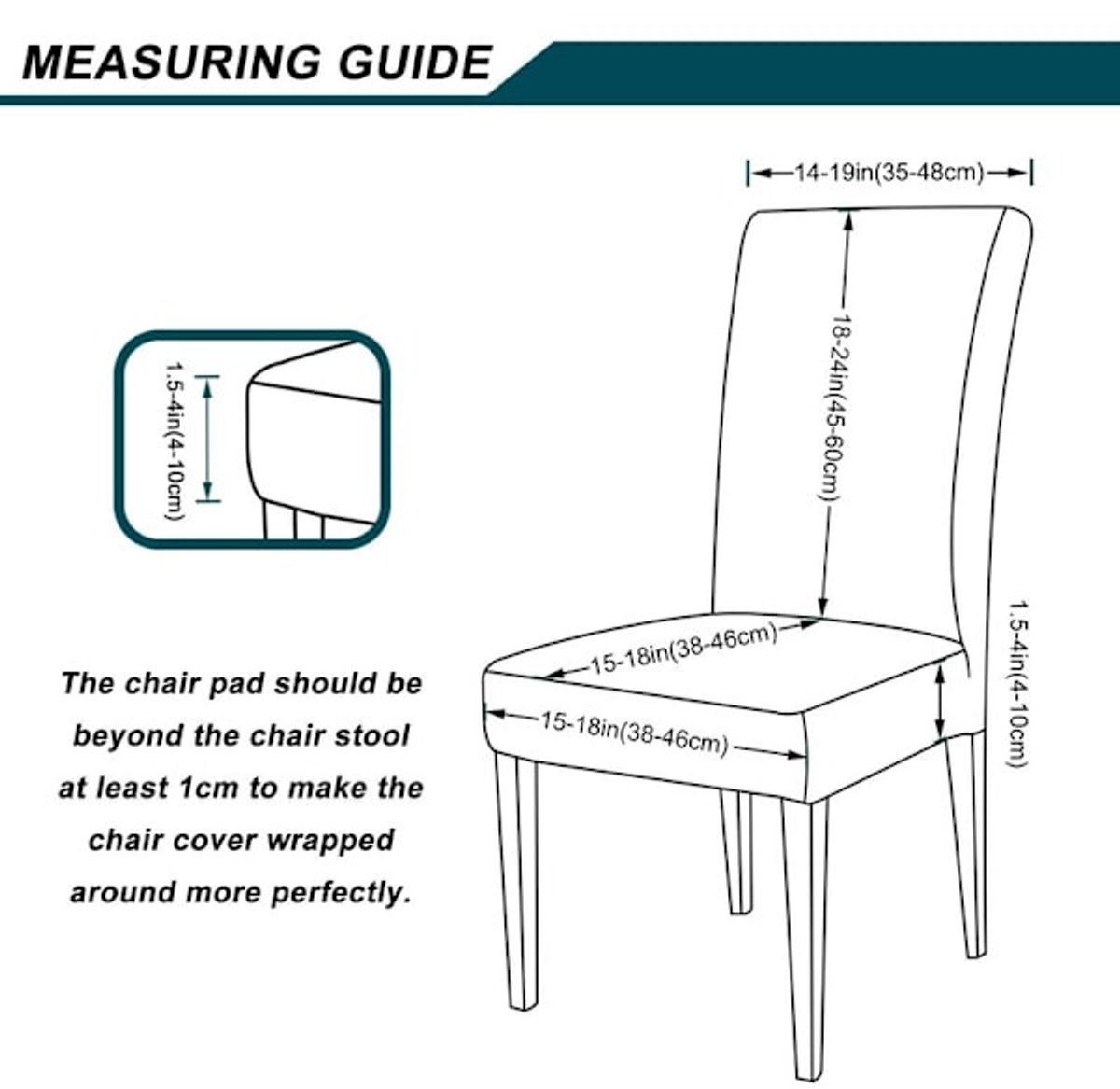Chair Covers - Set of Velvet Chair Covers - Gray Chair Covers - Stretch Dining Chair Covers - Set of 6 — image 5