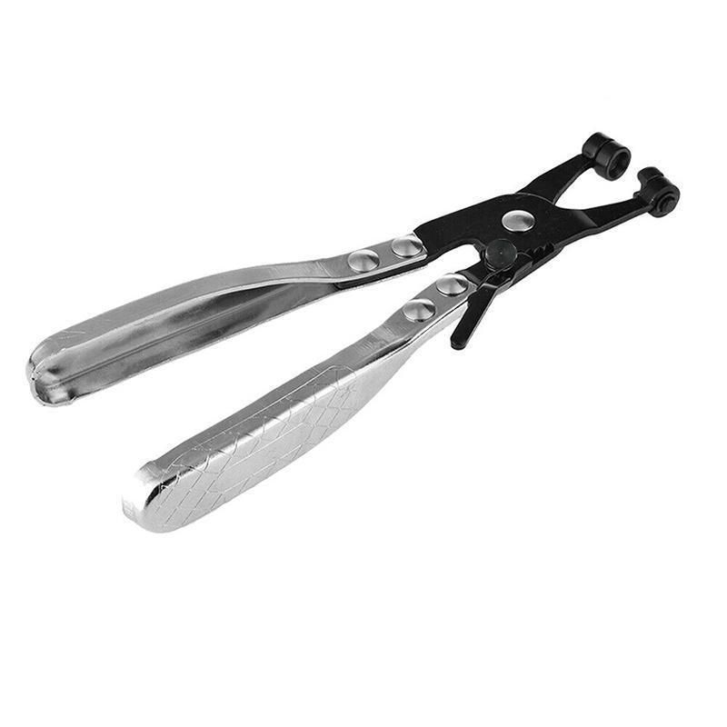 45 Degree Water Pipe Hose Clip Pliers Clamp Swivel Drive Jaw Locking Removal Tool — image 2