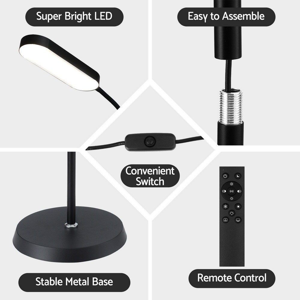 Artiss LED Floor Lamp with Remote Control & 4 Color Temperature Reading Living Room Bedroom Office โ image 6