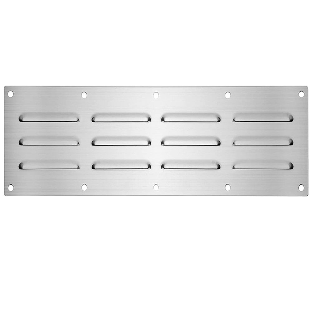 Stainless steel ventilation board, heated kang exhaust board, grill ventilation cover, suitable for outdoor kitchen ventilation openings with screens