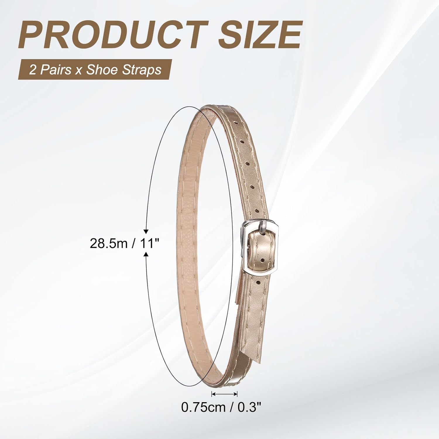 High Heel Shoe Straps, Detachable Ankle Shoelace Straps โ image 2