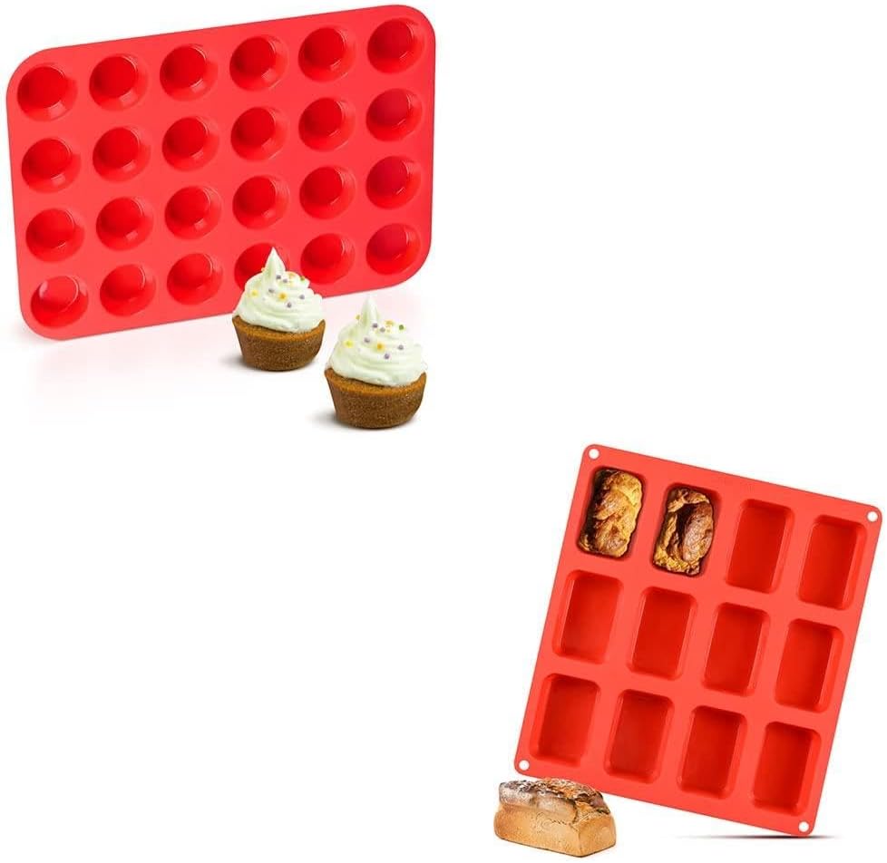 Mini 24 Cups Muffin Pan & Loaf