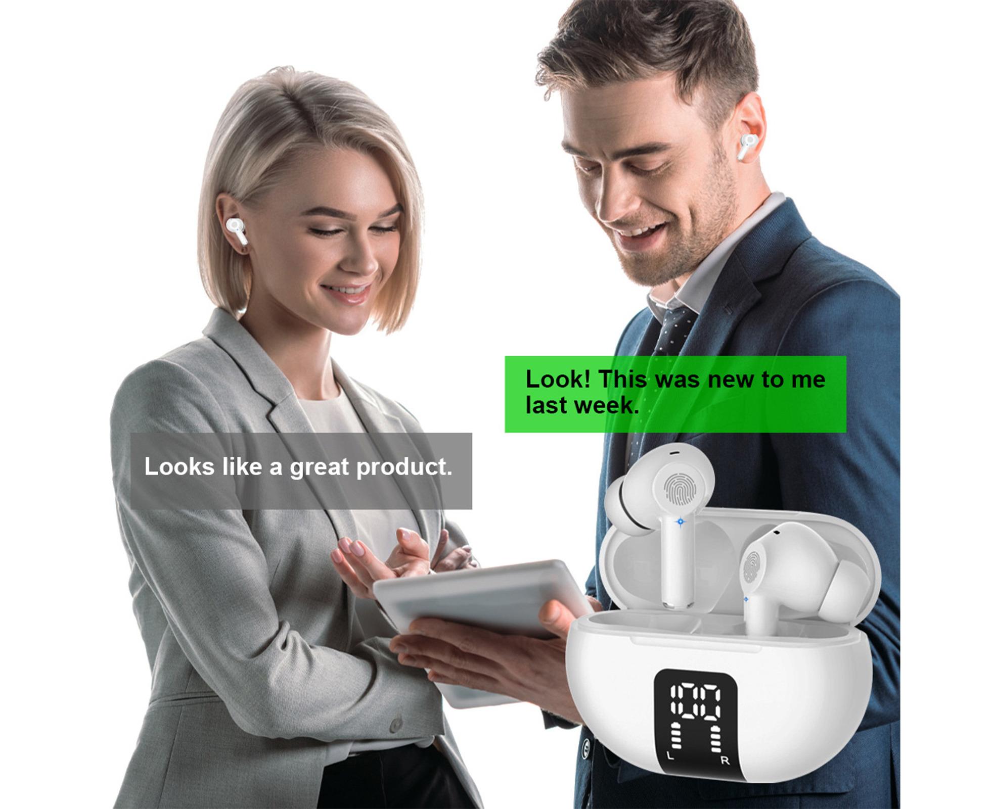 Translator Earbuds Real-Time Language Headphones with BT Connectivity Translation in Over 100 Languages Standby Time Approx Hours β image 5