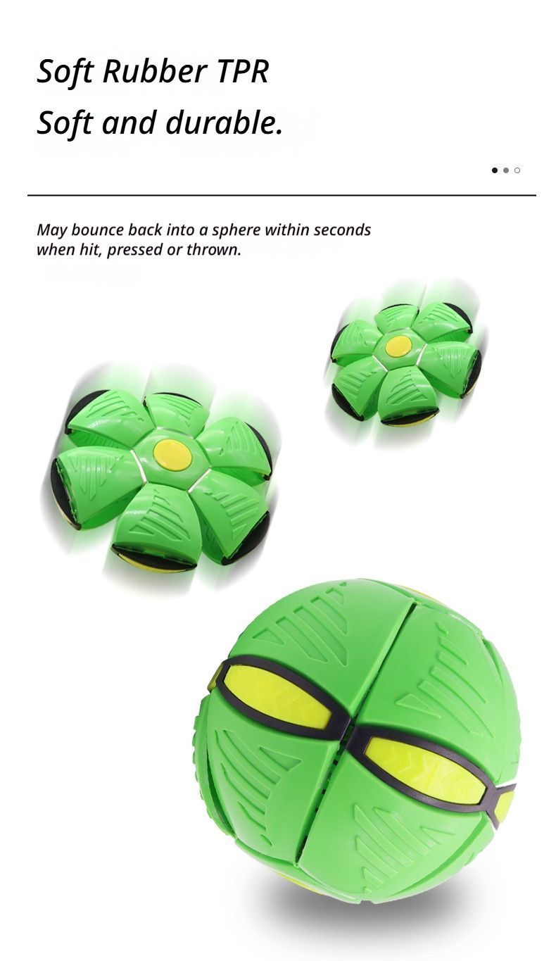 Frisbee Deformation Ball - green + 6 Light Version×5 — image 5