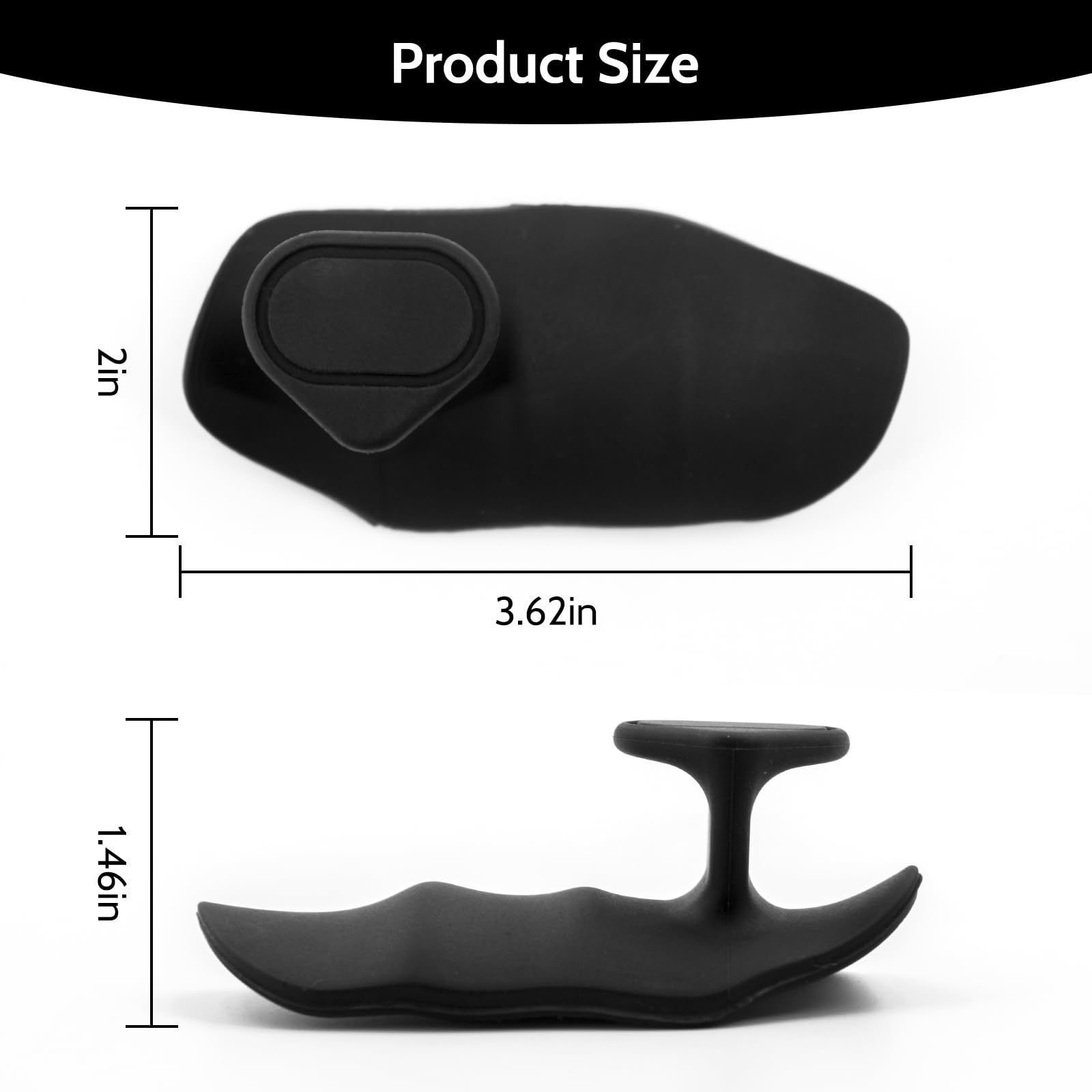 4Pcs Weight Lifting Grips for Men Women, Ergonomics Workout Rubber Fingerless Gym Grips, Grip for Exercise Bodybuilding,Deadlifts, Exercise, Weight Lifting — image 5