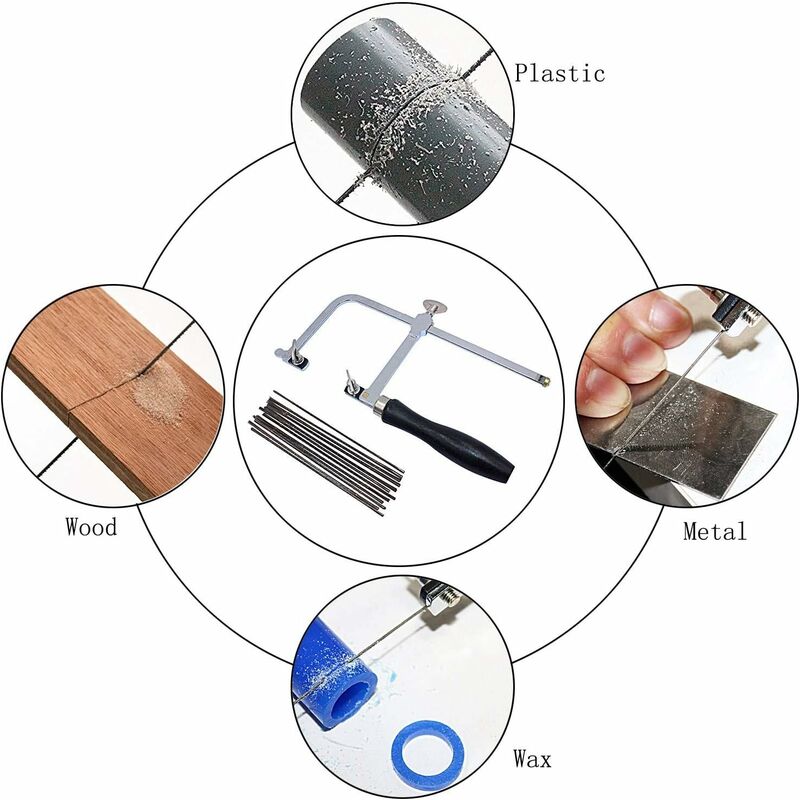 Jeweler's Saw with 144 Blades Adjustable Professional for Jewelry Making — image 5