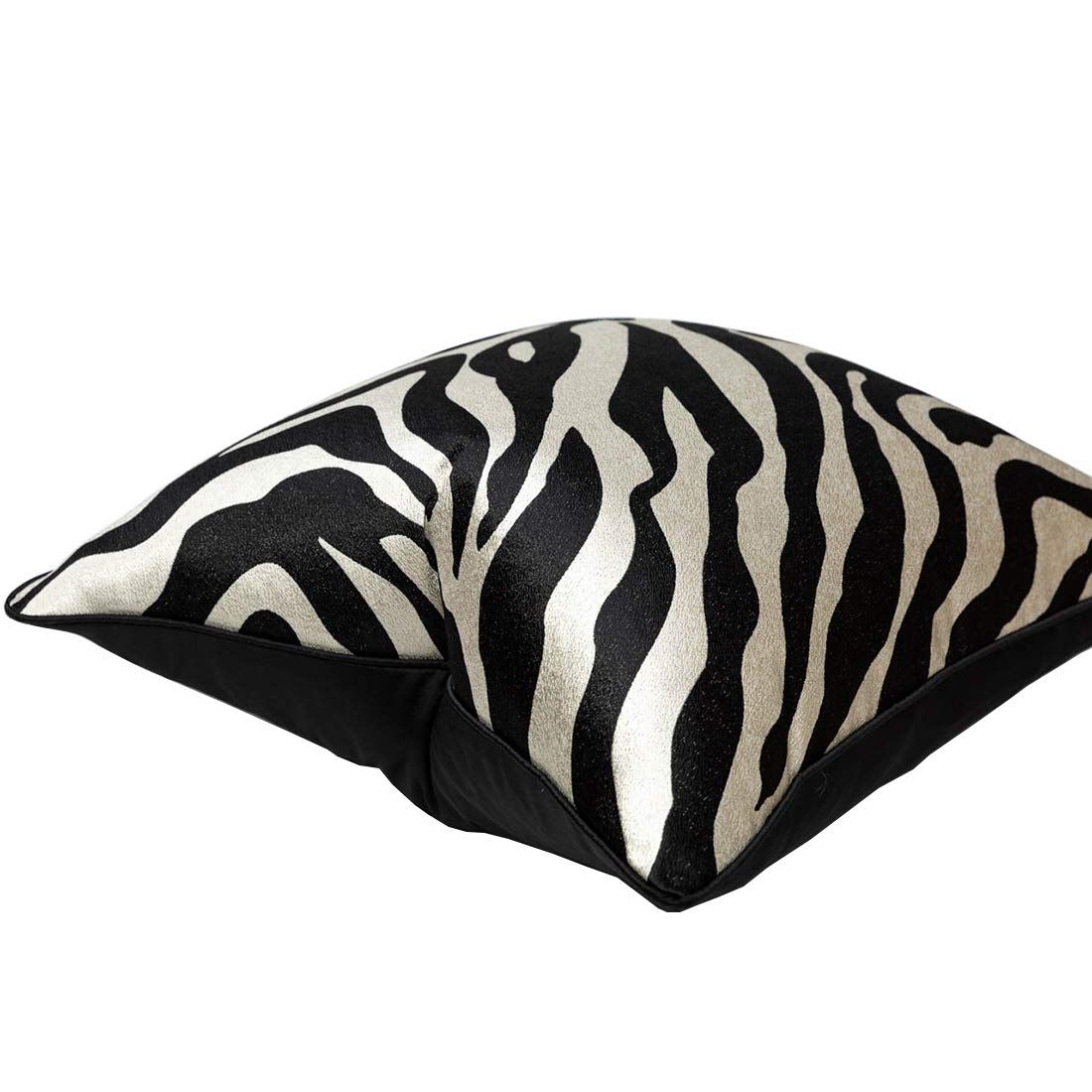 Set of and Silver Throw Pillow Covers Animal Decorative Pillow Cases Cushion Cases 17.7 x 17.7Inch for Living Room,Couch Bed โ image 5