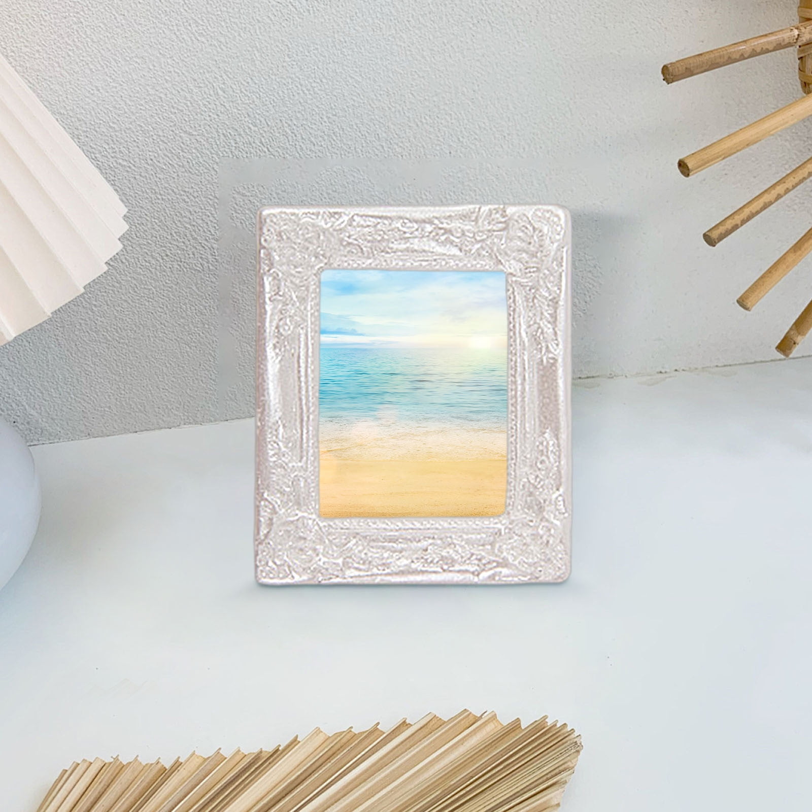 Vintage Picture Frames Tiny Picture Frames Antique Photo Frame Mini Vintage Frame Ornate Resin Oval Frame Table Top Display Frame Home Wedding Decor 2ร2.4 in โ image 2