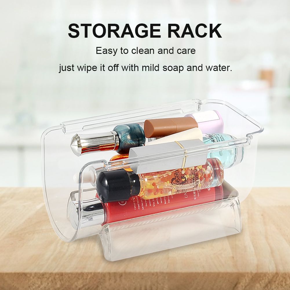 Clear Wine Bottle Organizers Stackable Plastic Wine Rack Holder for Kitchen Countertops Pantry Fridge โ image 6