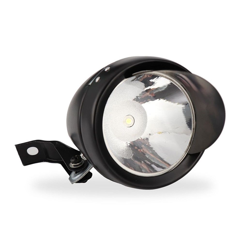 Bike Front Light LED Vintage Bicycle Headlight Taillight Super Bright High Lumens Electroplate Surface Treatment with Mounting Bracket Powered by AAA — image 2