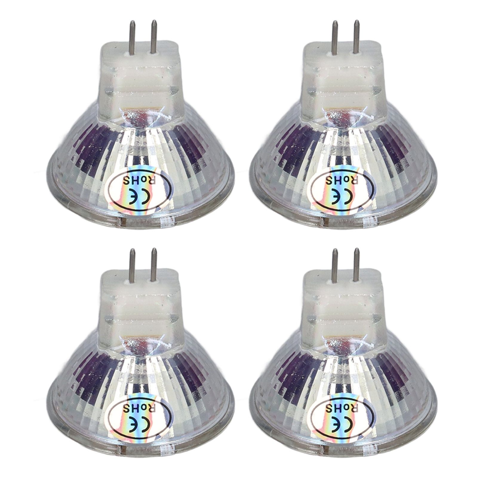 4Pcs MR11 LED Bulb 5W 500lm Bulb Replacement with 15 Beads Double Pin Base for Spotlight Landscape LampWarm White — image 2