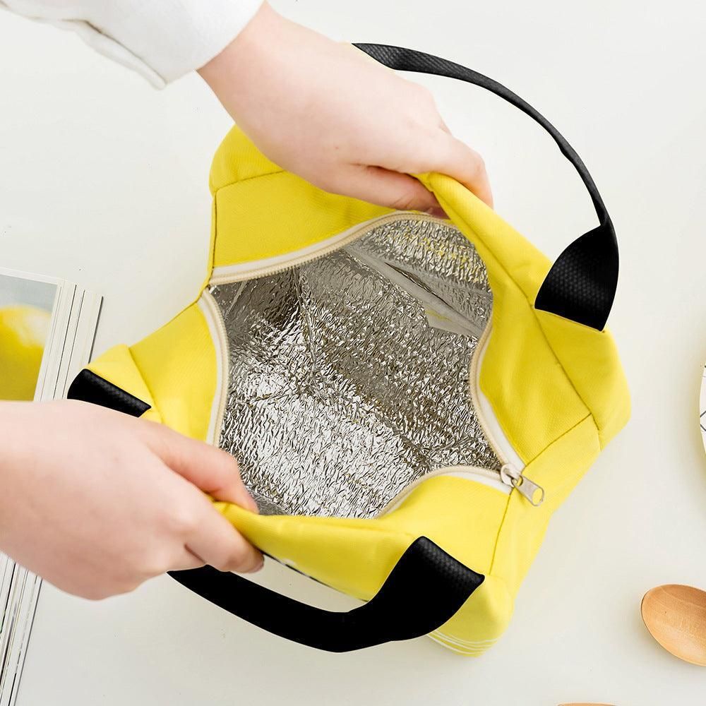 Portable Insulated Thermal Lunch Box Carry Tote Picnic Case Storage Bag 21x17x15cm - C05 (21x17x15cm) โ image 5