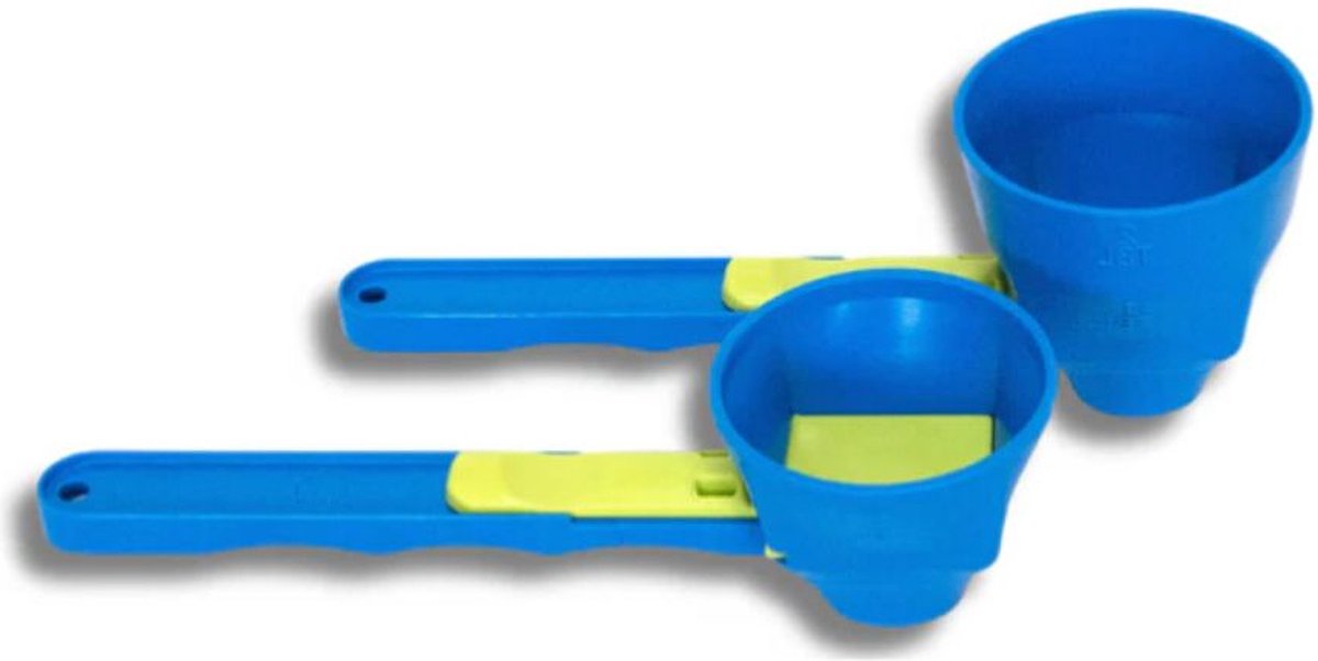 Measuring Spoon - Measuring Spoons - Coffee Measuring Spoon - Coffee- Measuring Spoon - Coffee Scoop - Plastic - Blue - For Precise Weighing and Measuring — image 2