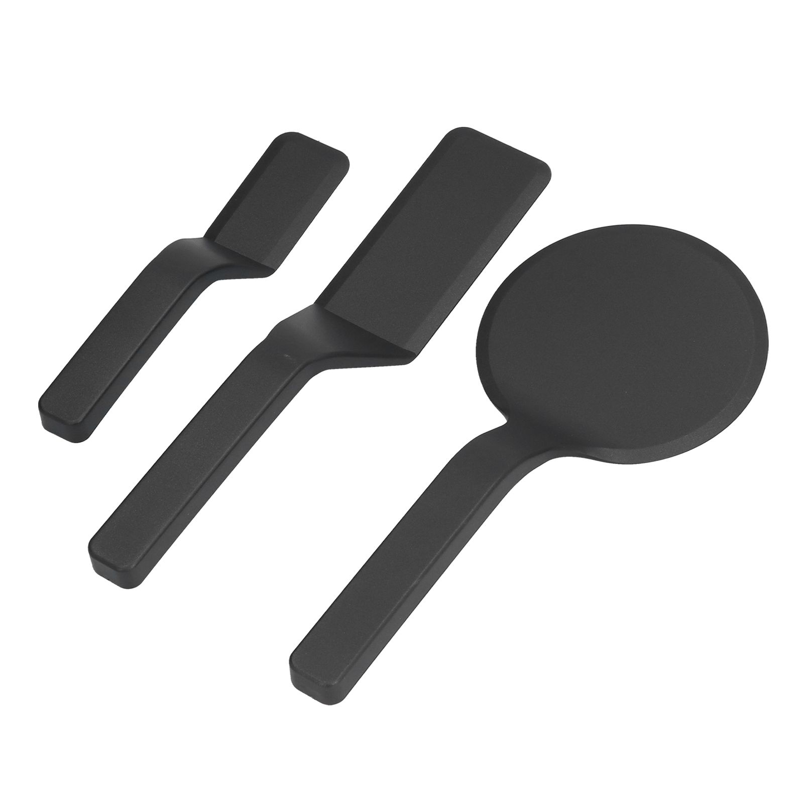 3Pcs Spatula Set Nylon Scraper with Beveled Edge Kitchen Utensils For Frying Egg Bread Muffins โ image 3