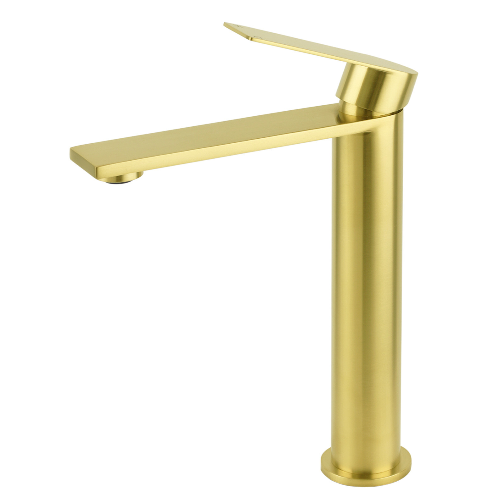 Brushed Gold Stainless Steel Tall Basin Mixer Vanity Sink Faucet Laundry Spout โ image 2
