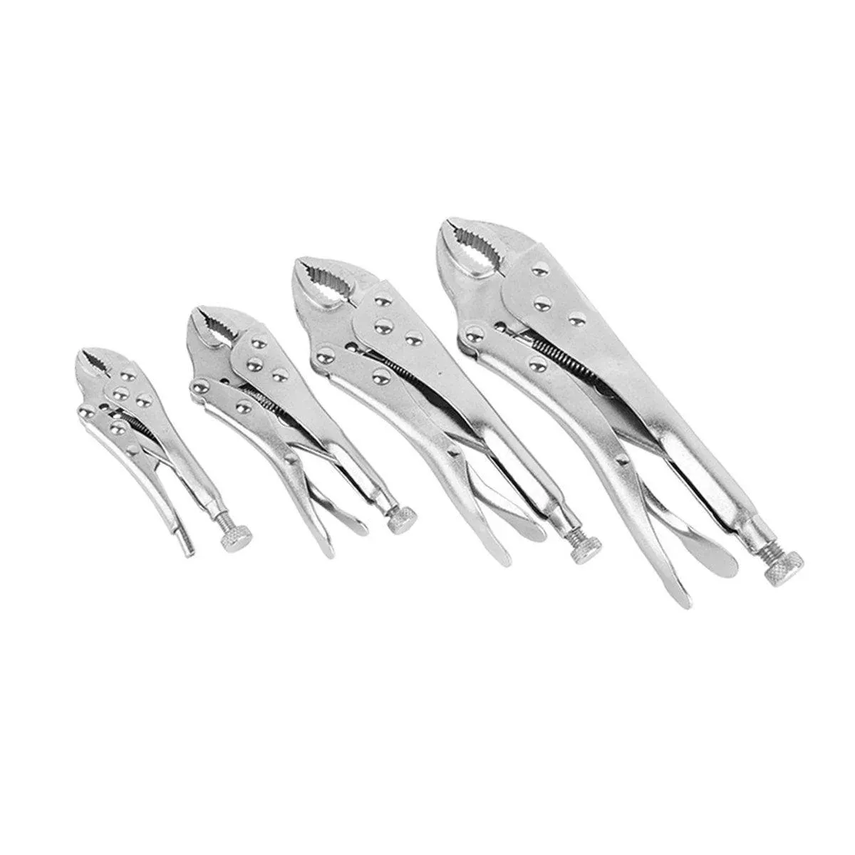 Multi-functional C-type Pliers Strong Manual Grip Round Mouth Clamping Tool - 4inch — image 3