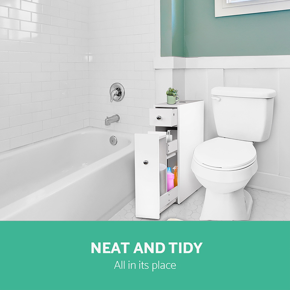 Artiss Bathroom Storage Cabinet Tissue Holder โ image 5