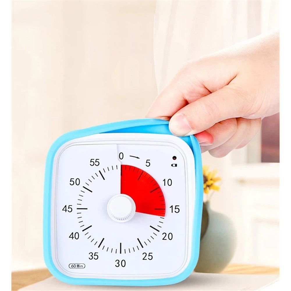 60 Minute — Visual Timer with Desktop Software for Kids Classroom Learning, Teachers Desk Clock, Study Tool and Office Meetings with Silent Operation (Sky — image 3