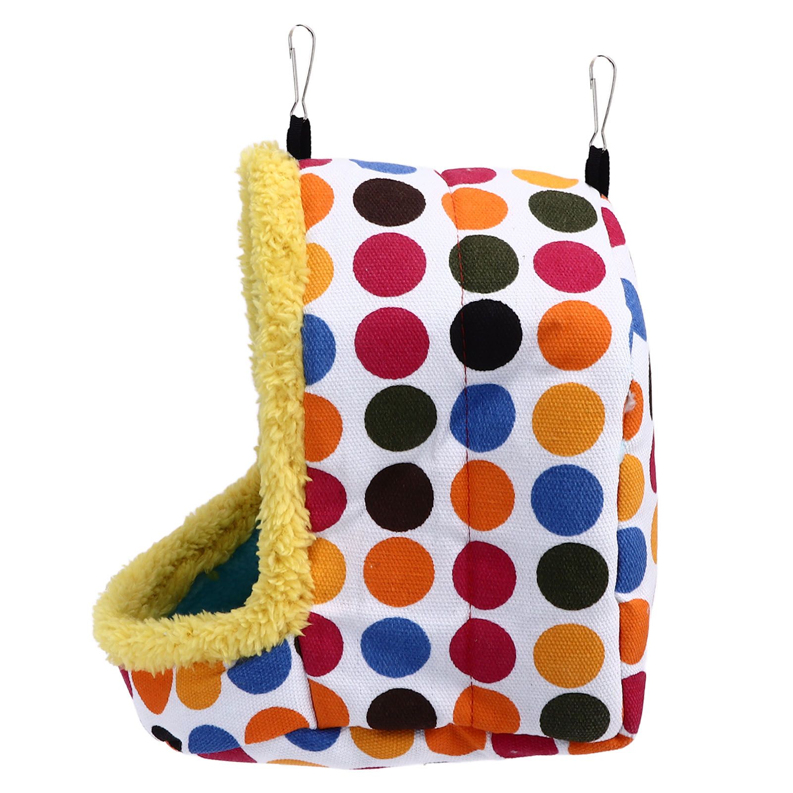 Pet Hamster Cave Bed Soft Comfortable Foldable Portable Thick Warm Easy Cleaning Small Animal House β image 2