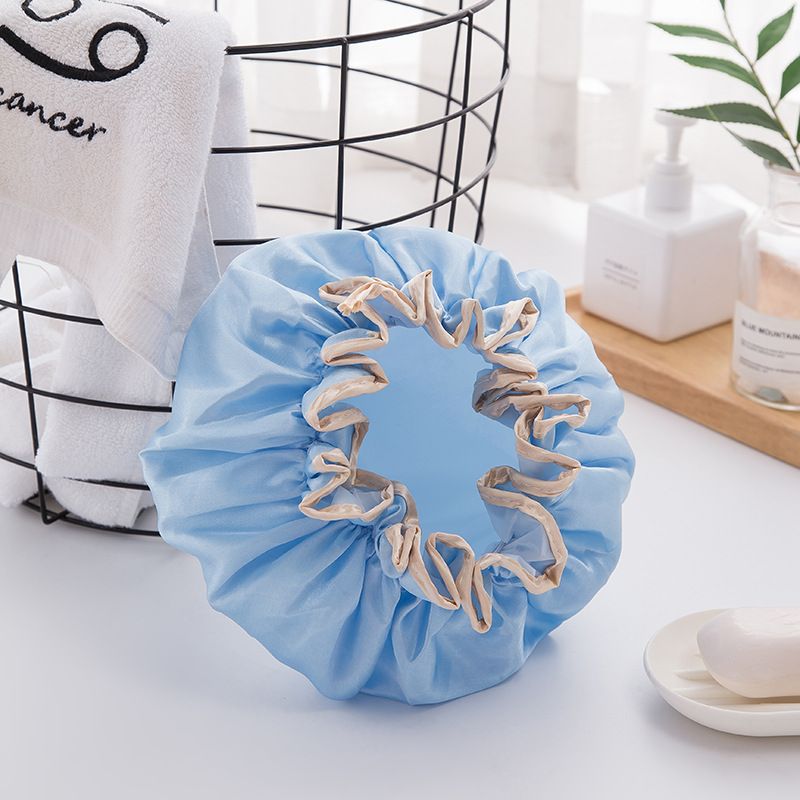 Satin Bonnet Silk Bonnet Hair Bonnet For Sleeping Satin Bonnet For Hair Bonnets For Women Silk Bonnet For Natural Hair（2pcs） — image 3