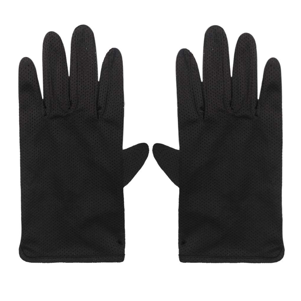 Women Men's Driving Gloves Summer UV Sun gloves Non Slip Touchscreen Cotton Gloves Outdoor Sunblock Gloves for Cycling