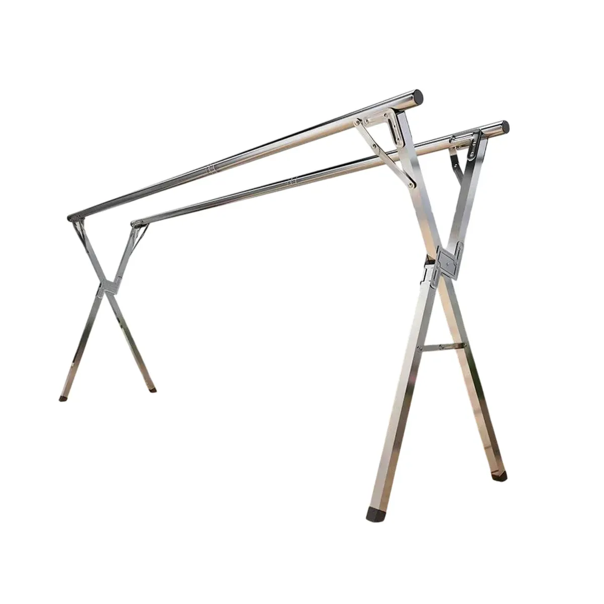 Floor Standing Folding Clothes Drying Rack Extendable 150-240cm โ image 2
